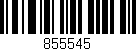 Código de barras (EAN, GTIN, SKU, ISBN): '855545'