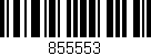 Código de barras (EAN, GTIN, SKU, ISBN): '855553'