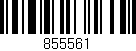 Código de barras (EAN, GTIN, SKU, ISBN): '855561'