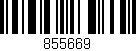 Código de barras (EAN, GTIN, SKU, ISBN): '855669'