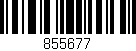 Código de barras (EAN, GTIN, SKU, ISBN): '855677'