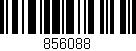 Código de barras (EAN, GTIN, SKU, ISBN): '856088'