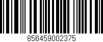 Código de barras (EAN, GTIN, SKU, ISBN): '856459002375'