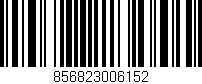 Código de barras (EAN, GTIN, SKU, ISBN): '856823006152'