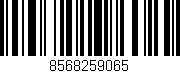 Código de barras (EAN, GTIN, SKU, ISBN): '8568259065'