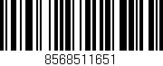 Código de barras (EAN, GTIN, SKU, ISBN): '8568511651'
