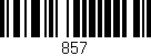 Código de barras (EAN, GTIN, SKU, ISBN): '857'