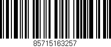 Código de barras (EAN, GTIN, SKU, ISBN): '85715163257'