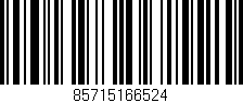 Código de barras (EAN, GTIN, SKU, ISBN): '85715166524'