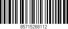 Código de barras (EAN, GTIN, SKU, ISBN): '85715268112'