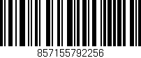 Código de barras (EAN, GTIN, SKU, ISBN): '857155792256'