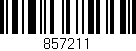 Código de barras (EAN, GTIN, SKU, ISBN): '857211'