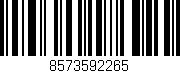 Código de barras (EAN, GTIN, SKU, ISBN): '8573592265'