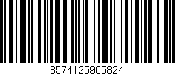 Código de barras (EAN, GTIN, SKU, ISBN): '8574125965824'