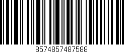 Código de barras (EAN, GTIN, SKU, ISBN): '8574857487588'