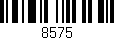 Código de barras (EAN, GTIN, SKU, ISBN): '8575'