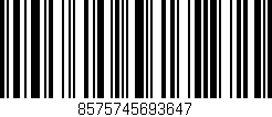 Código de barras (EAN, GTIN, SKU, ISBN): '8575745693647'
