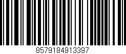 Código de barras (EAN, GTIN, SKU, ISBN): '8579184913397'