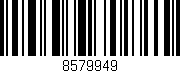Código de barras (EAN, GTIN, SKU, ISBN): '8579949'
