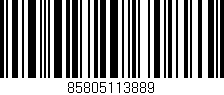 Código de barras (EAN, GTIN, SKU, ISBN): '85805113889'