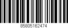 Código de barras (EAN, GTIN, SKU, ISBN): '85805162474'