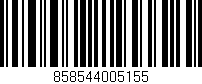 Código de barras (EAN, GTIN, SKU, ISBN): '858544005155'