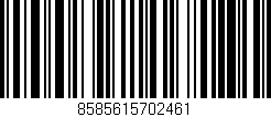 Código de barras (EAN, GTIN, SKU, ISBN): '8585615702461'