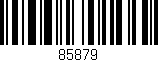 Código de barras (EAN, GTIN, SKU, ISBN): '85879'