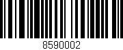Código de barras (EAN, GTIN, SKU, ISBN): '8590002'