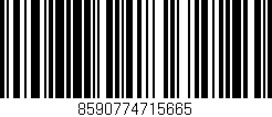Código de barras (EAN, GTIN, SKU, ISBN): '8590774715665'