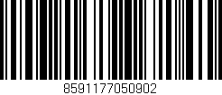 Código de barras (EAN, GTIN, SKU, ISBN): '8591177050902'