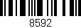 Código de barras (EAN, GTIN, SKU, ISBN): '8592'
