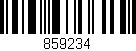 Código de barras (EAN, GTIN, SKU, ISBN): '859234'