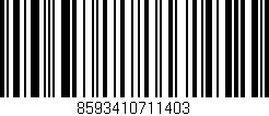Código de barras (EAN, GTIN, SKU, ISBN): '8593410711403'