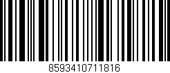 Código de barras (EAN, GTIN, SKU, ISBN): '8593410711816'