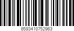 Código de barras (EAN, GTIN, SKU, ISBN): '8593410752963'