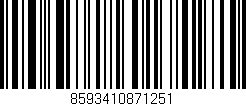 Código de barras (EAN, GTIN, SKU, ISBN): '8593410871251'