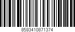 Código de barras (EAN, GTIN, SKU, ISBN): '8593410871374'