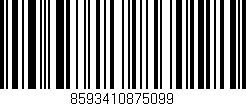 Código de barras (EAN, GTIN, SKU, ISBN): '8593410875099'