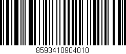 Código de barras (EAN, GTIN, SKU, ISBN): '8593410904010'