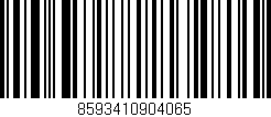 Código de barras (EAN, GTIN, SKU, ISBN): '8593410904065'