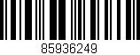 Código de barras (EAN, GTIN, SKU, ISBN): '85936249'