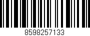 Código de barras (EAN, GTIN, SKU, ISBN): '8598257133'