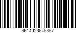 Código de barras (EAN, GTIN, SKU, ISBN): '8614023849687'