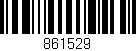 Código de barras (EAN, GTIN, SKU, ISBN): '861529'