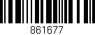 Código de barras (EAN, GTIN, SKU, ISBN): '861677'