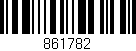 Código de barras (EAN, GTIN, SKU, ISBN): '861782'