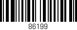Código de barras (EAN, GTIN, SKU, ISBN): '86199'