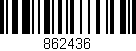 Código de barras (EAN, GTIN, SKU, ISBN): '862436'