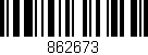 Código de barras (EAN, GTIN, SKU, ISBN): '862673'